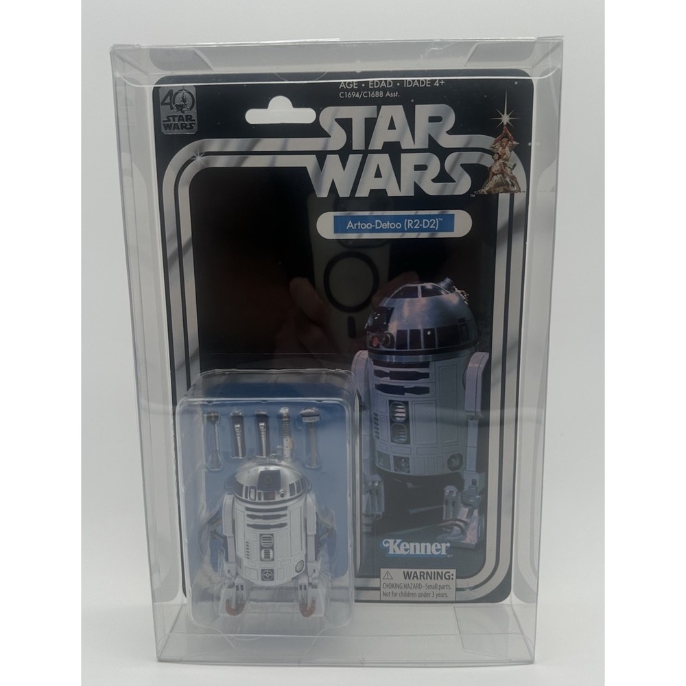 2017 STAR WARS BLACK SERIES 40TH ANNIVERSARY R2-D2 6" SEALED W/ CASE